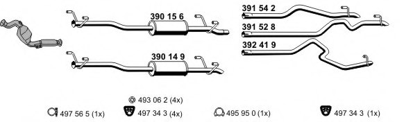 ERNST 040786 Exhaust System